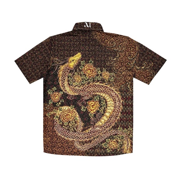 Luxury Performance Batik Shirt for Mens - Picture 3 of 8